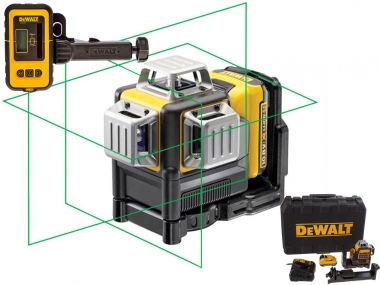 DeWALT DCE089D1G laser zielony + detektor DE0892G