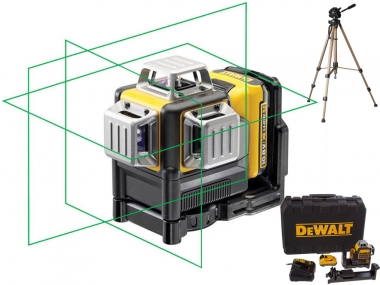 DeWALT DCE089D1G laser zielony 10,8V walizka + statyw