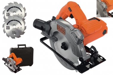 BLACK&DECKER CS1250LKA pilarka tarczowa piła 190mm 1250W + 2 tarcze walizka