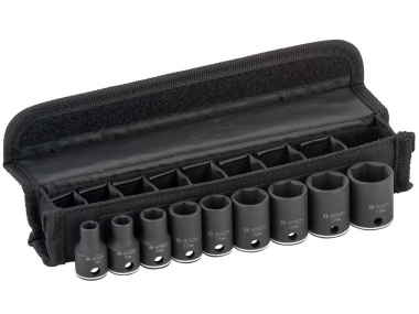 BOSCH nasadki udarowe klucze 3/8'' 30mm x9 zestaw