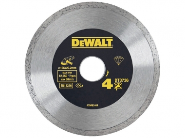 DeWALT DT3736 tarcza diamentowa do płytek 125mm