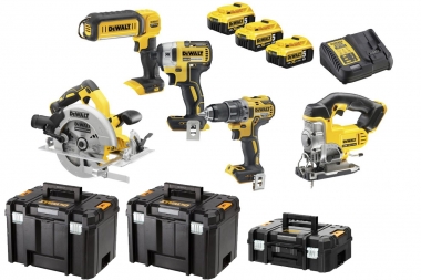 DEWALT DCK523P3T zestaw narzędzi 5szt. 18V