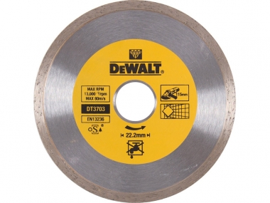 DEWALT DT3703 tarcza diamentowa glazura 22,2 / 115mm