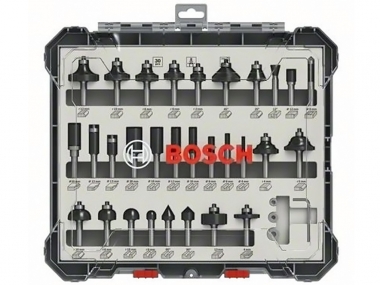 BOSCH frezy wiertła do drewna 6mm x30 zestaw