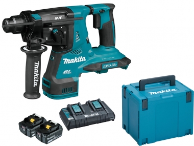 MAKITA DHR280PT2J młotowiertarka młot 2,8J 36V 2x 18V 2x5,0Ah