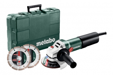METABO WQ 1100-125 SET szlifierka kątowa 125mm 1100W