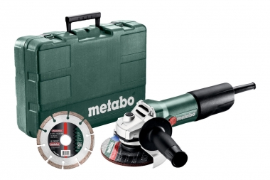 METABO W 850-125 SET szlifierka kątowa 125mm 850W