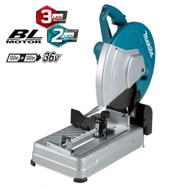 MAKITA DLW140Z przecinarka do metalu 355 mm 2x 18V 36V bez akumulatora