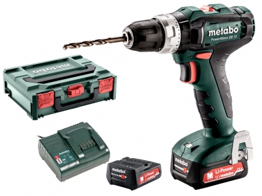 METABO PowerMaxx SB 12 wkrętarka udarowa 40Nm 12V 2x2,0Ah metabox