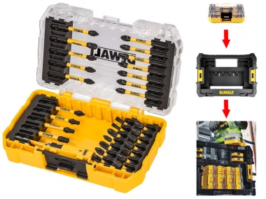 DeWALT DT70739T TOUGH CASE bity udarowe adapter x31 zestaw 