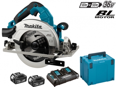 MAKITA DHS782PT2J pilarka tarczowa 190mm 18V x2 36V 2x5,0Ah