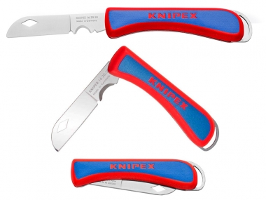 KNIPEX 162050 SB nóż składany scyzoryk dla elektryka