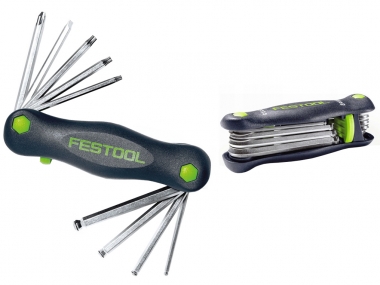 FESTOOL 498863 klucze imbusowe mieszane x9 zestaw 