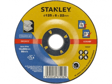 STANLEY STA32055 tarcza szlifierska do metalu 125mm