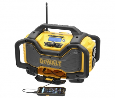 DEWALT DCR027 radio budowlane Bluetooth DAB+ ładowarka
