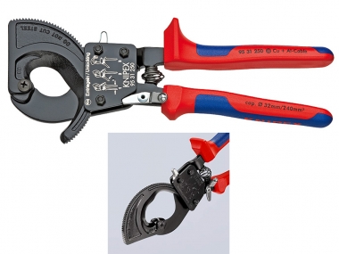 KNIPEX 9531250 nożyce ręczne do kabli Cu/Al 32mm