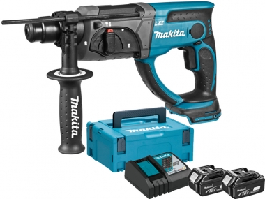 MAKITA DHR202RFJ młotowiertarka 1,9J 18V 2x3,0Ah SDS-Plus