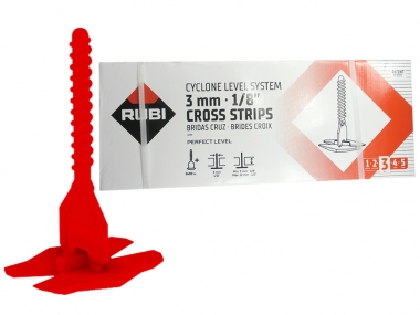 RUBI CYCLONE podstawy do poziomowania płytek 3mm x2400