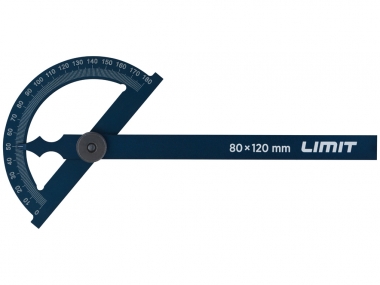 LIMIT 277450102 kątomierz tarczowy 80x120mm 0-180°