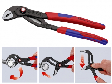 KNIPEX 8722250 szczypce klucz nastawny do rur Cobra 2"