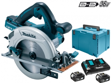 MAKITA DHS710PT2J pilarka tarczowa 190mm 2x 18V 36V 2x5,0Ah