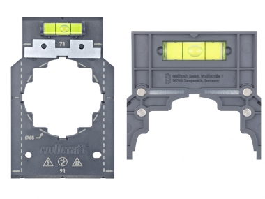 WOLFCRAFT 5897000 zestaw do montażu puszek elektrycznych w płytach GK