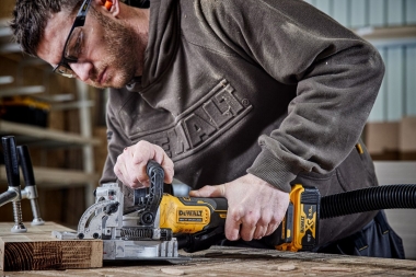 DEWALT DCW682P2 frezarka do wpustów lamelownica 18V 2x5,0Ah