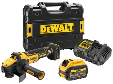 DEWALT DCG409VST1 szlifierka kątowa 125mm 18V 6,0Ah regul. obrotów TSTAK