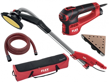 FLEX GE 7 MH-R+SH GCE 6-EC +MH-T szlifierka do gipsu żyrafa 225mm zestaw