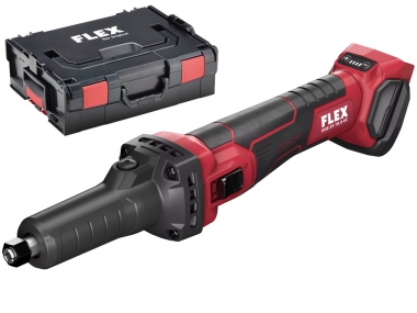 FLEX DGE 25 18.0-EC szlifierka prosta 6mm 18V bez aku L-BOXX