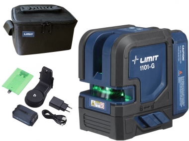 LIMIT 1101-G laser krzyżowy zielony 20m