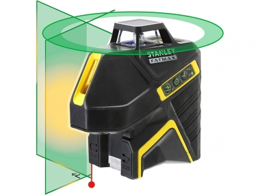 STANLEY FMHT77617-1 laser obrotowy zielony 30/50m 360° + uchwyt