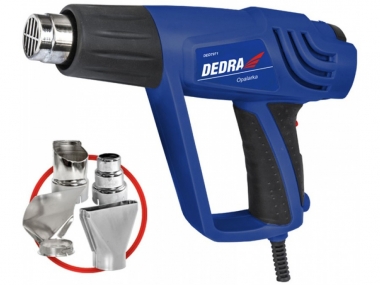 DEDRA DED7971 opalarka 2000W 60-600°C reg. temp.