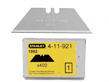 STANLEY 11-921-4 ostrze trapezowe 19 / 62mm x400 zestaw