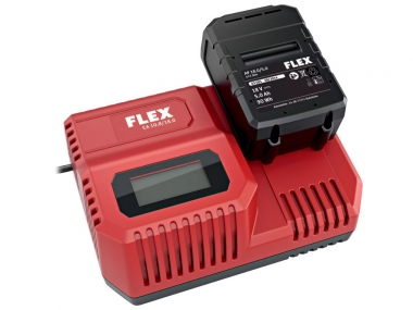 FLEX P-Set 55 R ładowarka akumulator 18V 2x5,0Ah zestaw