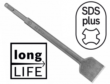 BOSCH dłuto płaskie Long Life SDS-Plus 40 / 250mm 10szt paczka