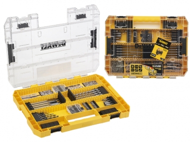 DeWALT DT70762 TOUGH CASE wiertła drewno metal bity nasadki x85 zestaw