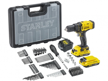 STANLEY SFMCD700D2A wkrętarka V20 50Nm 18V 2x2,0Ah walizka + osprzęt