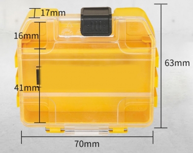 DEWALT DT70800 mała skrzynka pudełko TOUGH CASE 2szt. zestaw