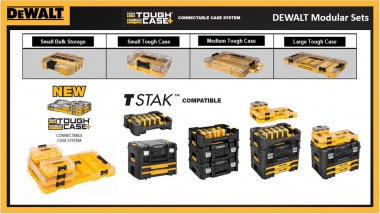 DEWALT DT70800 mała skrzynka pudełko TOUGH CASE 2szt. zestaw