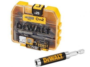 DeWALT DT71560 uchwyt + bity Pz2 25mm x25 zestaw