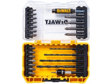 DeWALT DT70708 TOUGH CASE bity uchwyty wiertła do metalu x25 zestaw