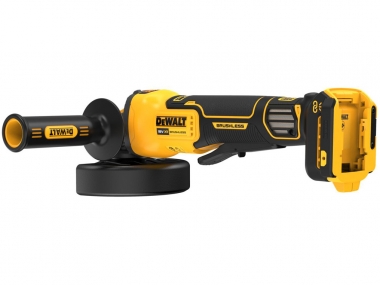 DEWALT DCG416VSN szlifierka kątowa 125mm 18V regul. obr. wył. łopatkowy bez akumulatora