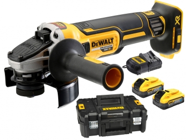 DEWALT DCG405H2T szlifierka kątowa 125mm 18V 2x5,0Ah POWERSTACK