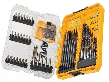 DeWALT DT70758 TOUGH CASE wiertła do drewna bity x57 zestaw 