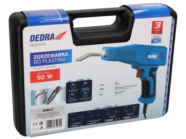 DEDRA DED7528 lutownica zgrzewarka do plastiku 50W 500°C