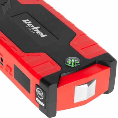 REBEL JUMP STARTER URZ0967 rozruch powerbank + kompresor 12V walizka