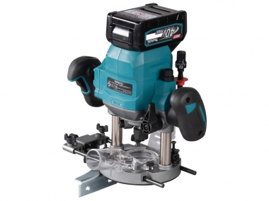 MAKITA RP001GM201 AWS frezarka górnowrzecionowa 6, 8, 12mm 40V 2x4,0Ah makpac