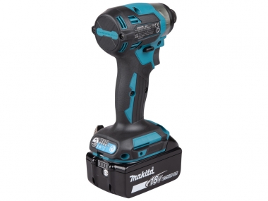 MAKITA DTD173RTJ wkrętarka klucz udarowy 180Nm 18V 2x5,0Ah 4-biegi Makpac