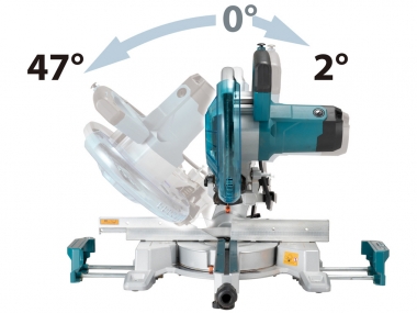 MAKITA LS1110F ukośnica z posuwem piła 260mm 1450W LED